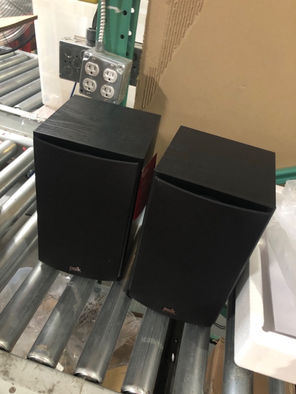 Photo 3 of Polk Audio T15 Bookshelf Speakers Pair Black