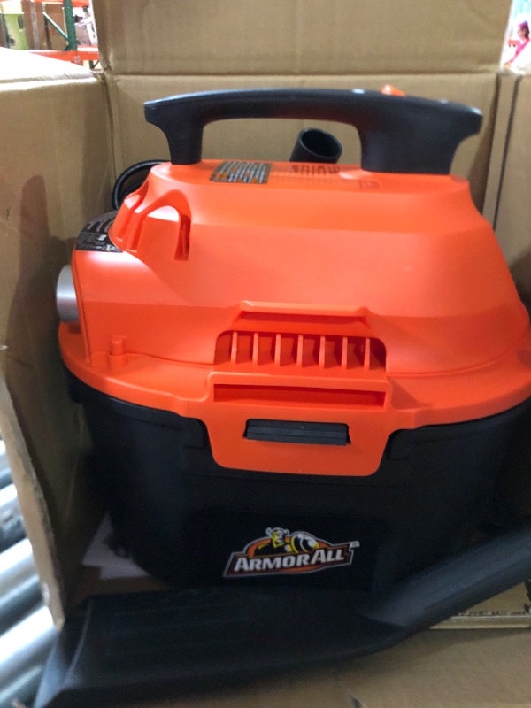 Photo 2 of 

Armor All, AA255 , 2.5 Gallon 2 Peak HP Wet/Dry Utility Shop Vacuum