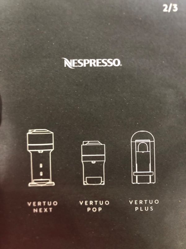 Photo 3 of (USED) Nespresso VertuoPlus Coffee and Espresso Machine by De'Longhi 