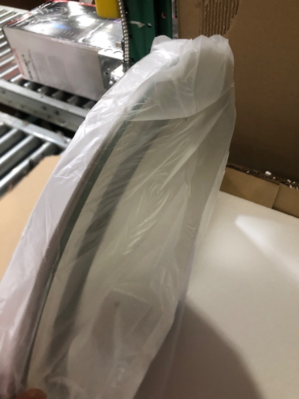 Photo 1 of Vierose 18 Inch Large Vanity Mirror with Lights, Round Light Up Makeup Mirror