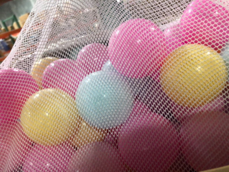 Photo 2 of Amazon Basics BPA Free Crush-Proof Plastic Ball Pit Balls 