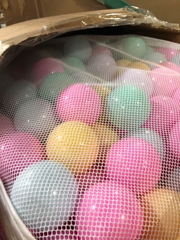 Photo 4 of Amazon Basics BPA Free Crush-Proof Plastic Ball Pit Balls 