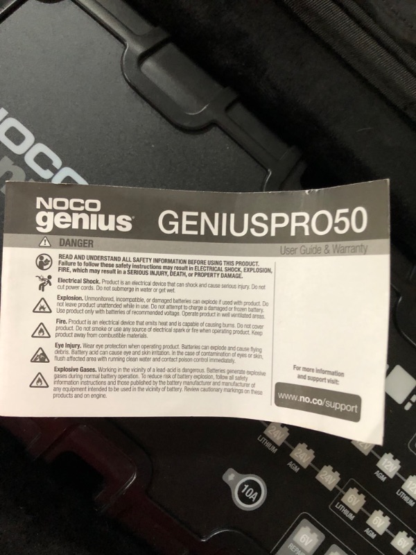 Photo 3 of NOCO GENIUSPRO50, 50-Amp Automatic Smart Charger