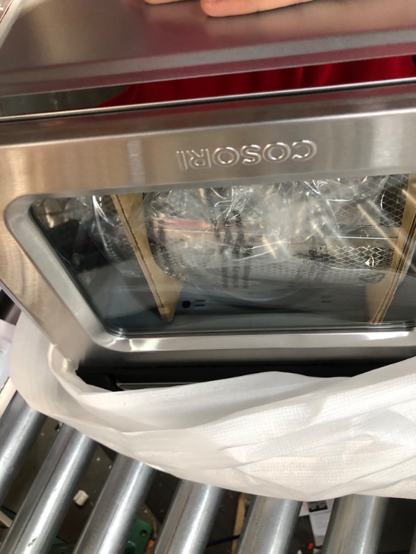 Photo 3 of **item damaged**see images**
COSORI Air Fryer Toaster Oven, 13 Qt Familiy Size