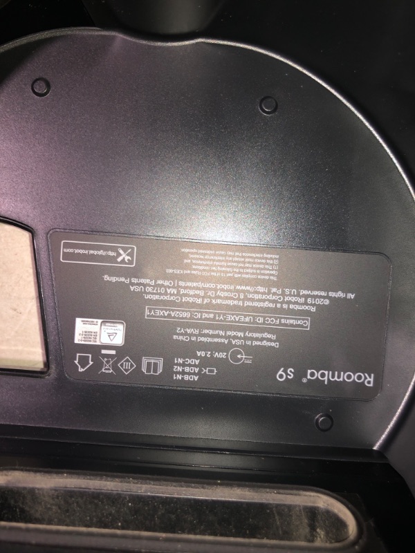 Photo 9 of **USED** iRobot Roomba s9+ (9550) Robot Vacuum with Automatic Dirt Disposal