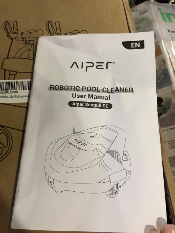 Photo 3 of (2023 Upgrade) AIPER Seagull SE Cordless Robotic Pool Cleaner