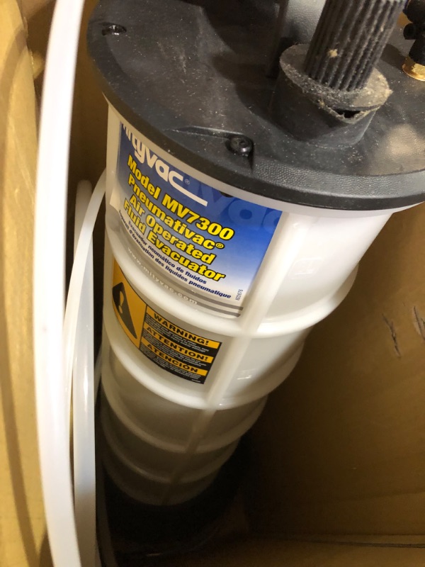 Photo 5 of Mityvac MV7300 Pneumatic Air Operated Fluid Evacuator 