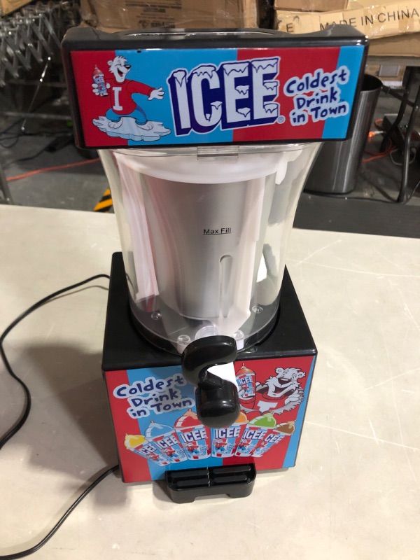 Photo 2 of [FOR PARTS]
ICEE Slushie Machine. New for 2023. Genuine ICEE Home Countertop Slushy Maker. 