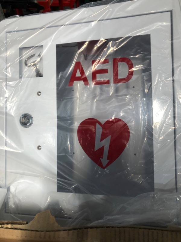 Photo 3 of AED Cabinet fits All Brands Cardiac Science, Zoll, AED Defibrillator, Physio-Control