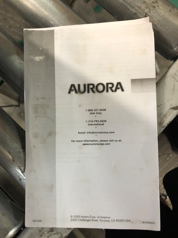 Photo 8 of **For Parts only**Aurora AU870MA High-Security 8-Sheet Micro-Cut Paper Credit Card Shredder Black 8-Sheet MicroCut