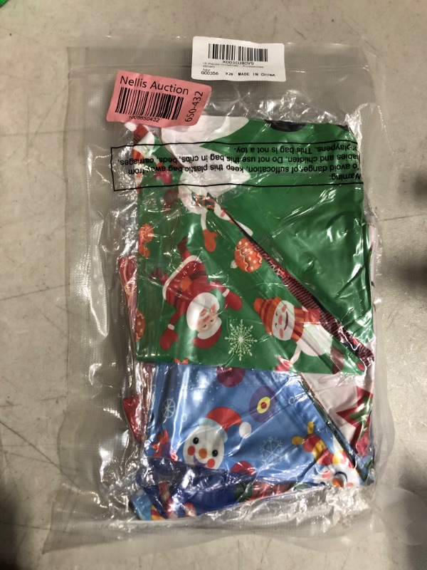 Photo 2 of 15 Pieces Christmas Dog Bandanas (Small)