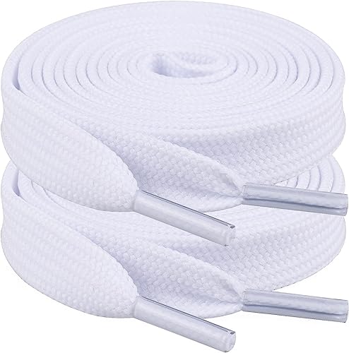 Photo 1 of 2 PAIR SHOELACES WHITE 114CM