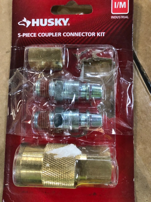 Photo 2 of 3/8 in. Industrial Style Quick-Connector Kit (5-Piece)