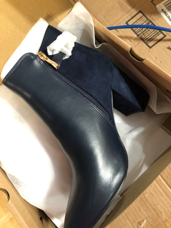 Photo 1 of Soda Glove - Ankle Boot Boots Block High Heel 9