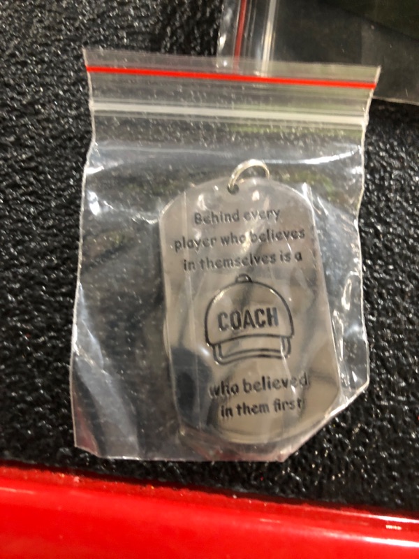 Photo 2 of [Notes] Coach Thank You Gift Basketball Coach Gift Appreciation Keychain Gift
