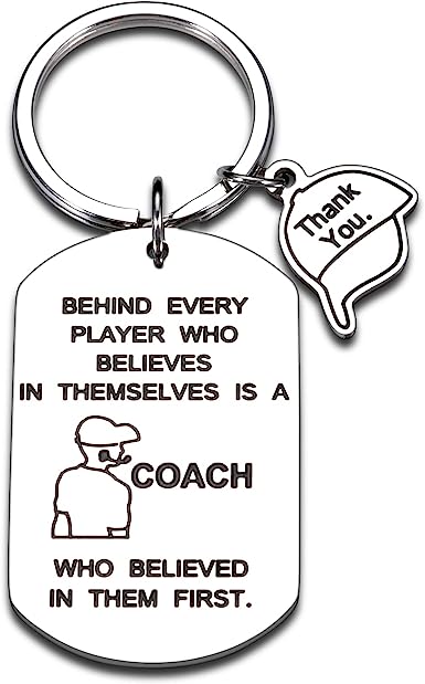 Photo 1 of [Notes] Coach Thank You Gift Basketball Coach Gift Appreciation Keychain Gift
