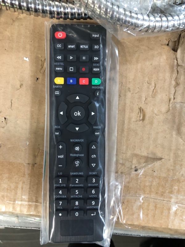 Photo 2 of Universal Tv Remote for LG,Samsung, TCL, Philips, Vizio, Sharp, Sony, Panasonic, Sanyo, Insignia, Toshiba and Other Brands LCD LED 3D HDTV Smart TV Remote Control