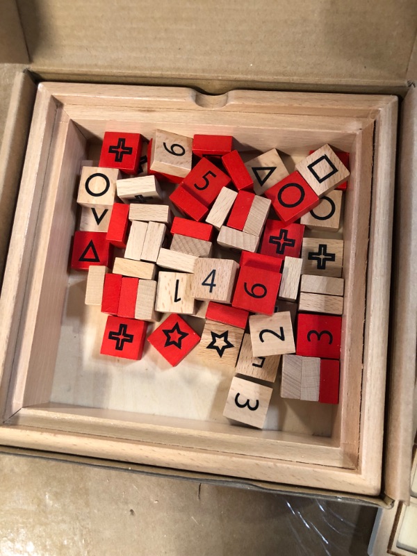 Photo 3 of Double The Fun: Wooden Sudoku Puzzle Game for Kids with 4x4 and 6x6 Grids and 60 Challenges