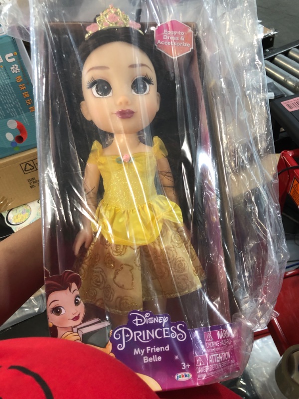 Photo 2 of Disney Princess My Friend Belle Doll 14" Tall Includes Removable Outfit and Tiara