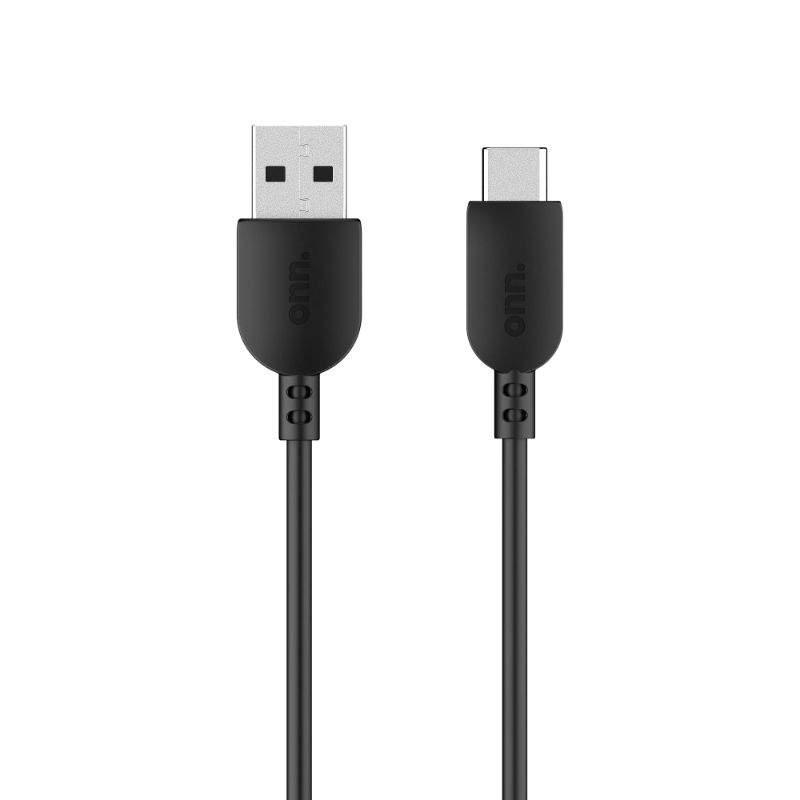 Photo 2 of onn USB to USB-C Cables, 6 foot and 3 foot, 2 pack