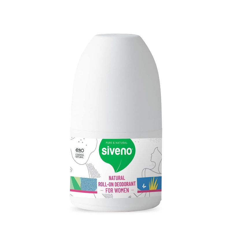 Photo 1 of ***EXPIRES SEPTEMBER 2024*** (2 Pack) Siveno Natural Roll-On Deodorant, 3.2 oz 