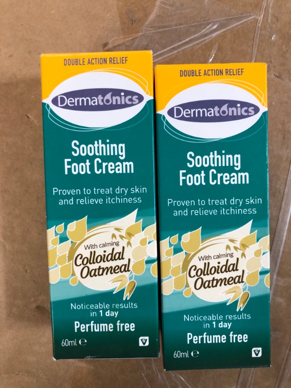 Photo 2 of ***EXPIRES JULY 2024*** Dermatonics 10% Urea Natural Foot Soothing Cream, 2 oz. Tube