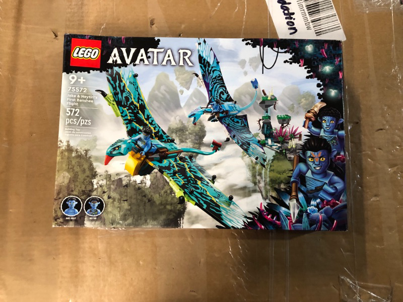 Photo 3 of ***SEE NOTES*** LEGO Avatar Jake & Neytiri’s First Banshee Flight 75572