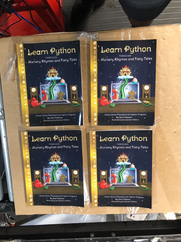 Photo 2 of (Bundle of 4) Learn Python through Nursery Rhymes and Fairy Tales - Paperback