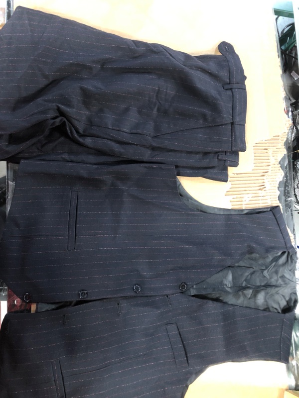 Photo 1 of Mens 2 piece pinstripe vest suit