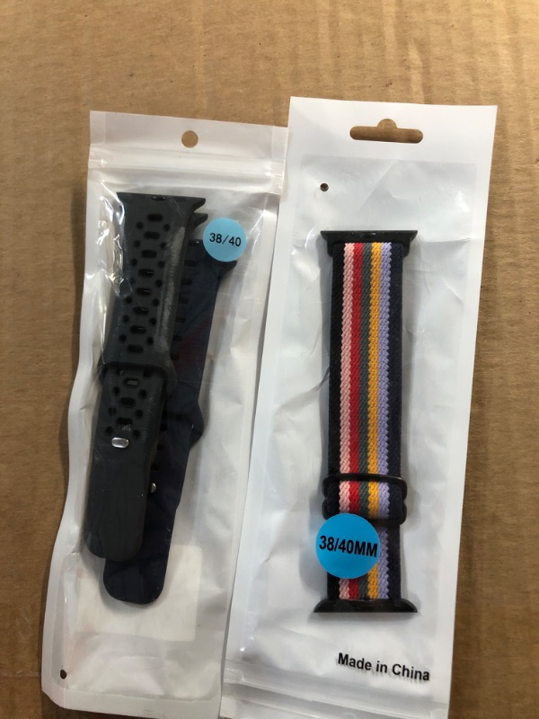 Photo 1 of smartwatch bands x 3