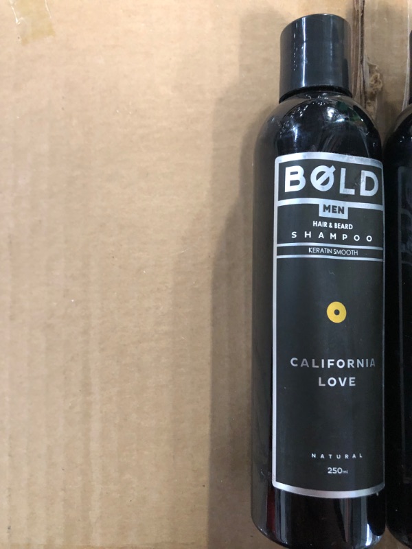 Photo 3 of 2 Bold Men, Shampoo 250 ml- Mens Daily Shampoo (California Love)