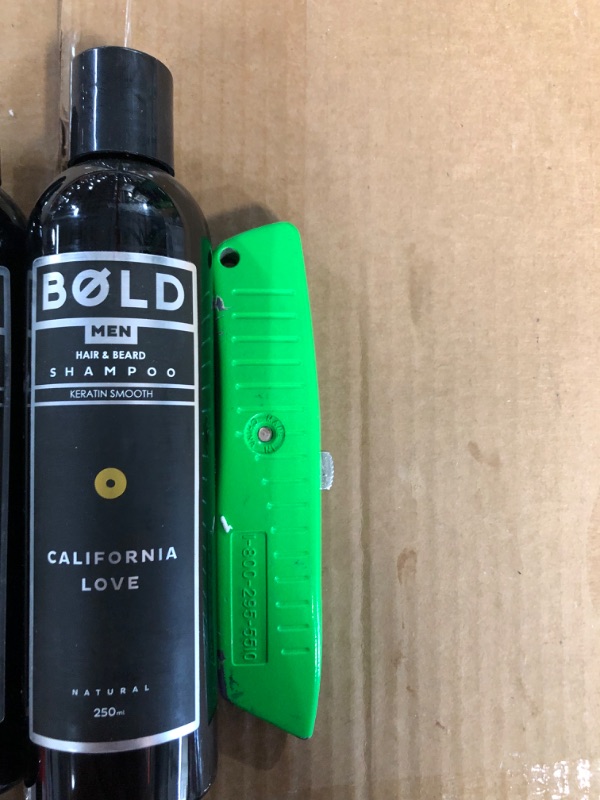 Photo 4 of 2 Bold Men, Shampoo 250 ml- Mens Daily Shampoo (California Love)