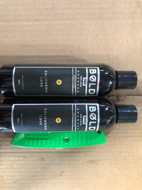 Photo 1 of 2 Bold Men, Shampoo 250 ml- Mens Daily Shampoo (California Love)