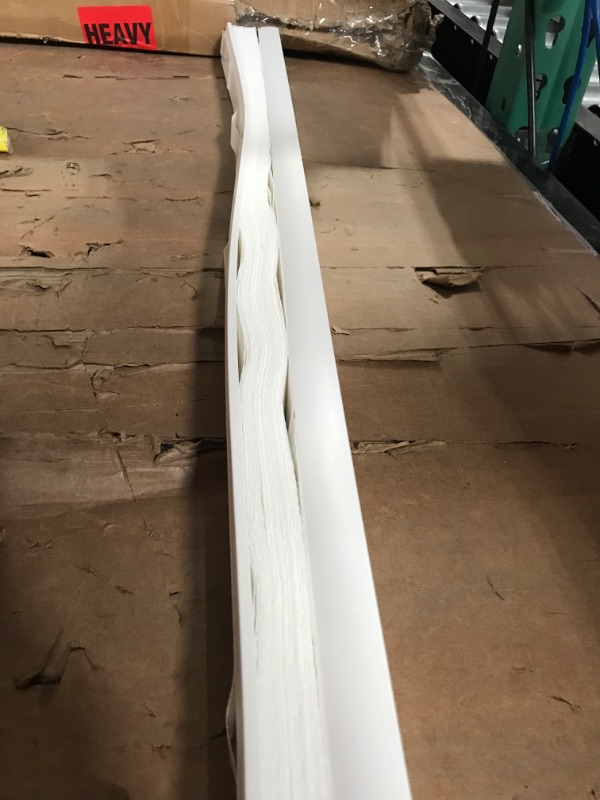 Photo 1 of WHITE PLEATED PAPER SHADES
47.5 in wide.
STOCK IMAGE FOR REFERENCE ONLY.
