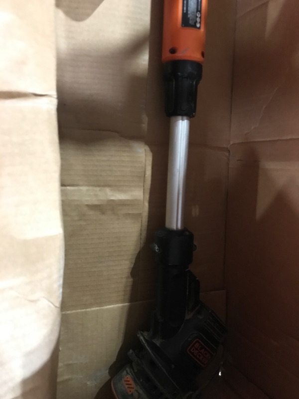 Photo 2 of **PARTS ONLY** BLACK+DECKER 20V MAX String Trimmer/Edger