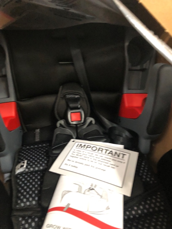 Photo 1 of Britax Grow with You ClickTight Harness-2-Booster Car Seat, Cool Flow Gray ClickTight Cool Flow Gray
