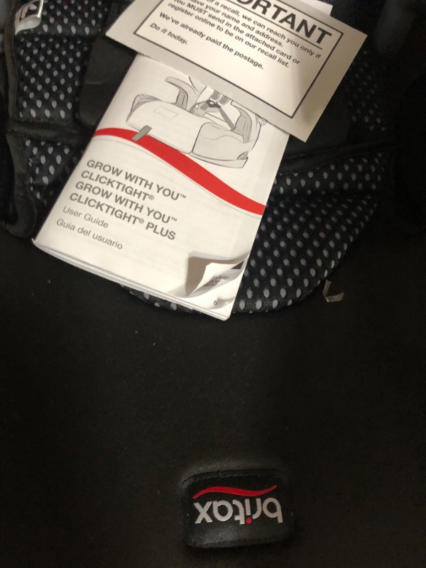 Photo 1 of Britax Grow with You ClickTight Harness-2-Booster Car Seat, Cool Flow Gray ClickTight Cool Flow Gray