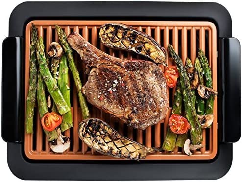 Photo 1 of *UNTESTED* Gotham Steel Smokeless Indoor Grill, Nonstick Indoor Smokeless Grill with Ceramic Coating