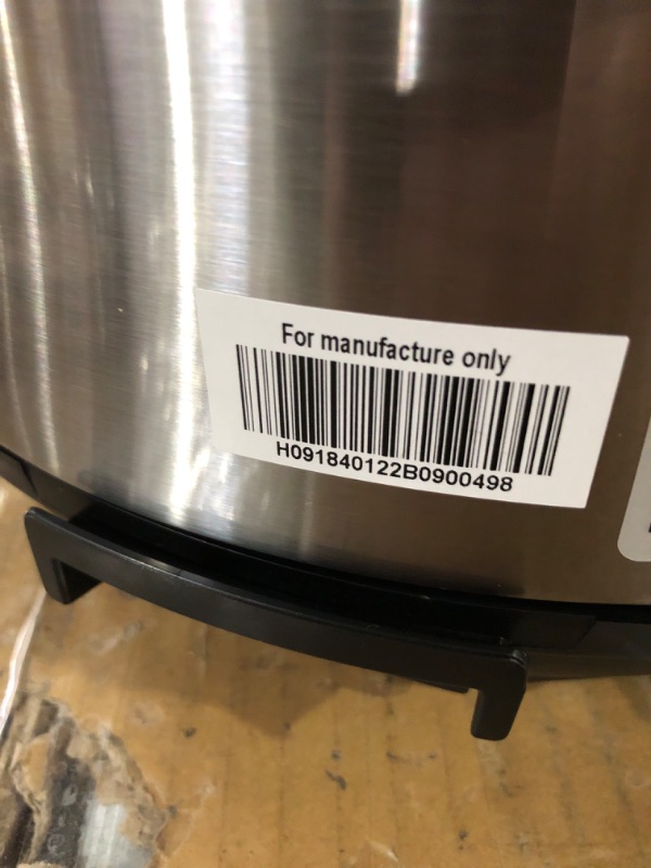Photo 5 of (Item is dented) Instant Pot Duo 7-in-1 Electric Pressure Cooker,  Stainless Steel, 6 Quart 