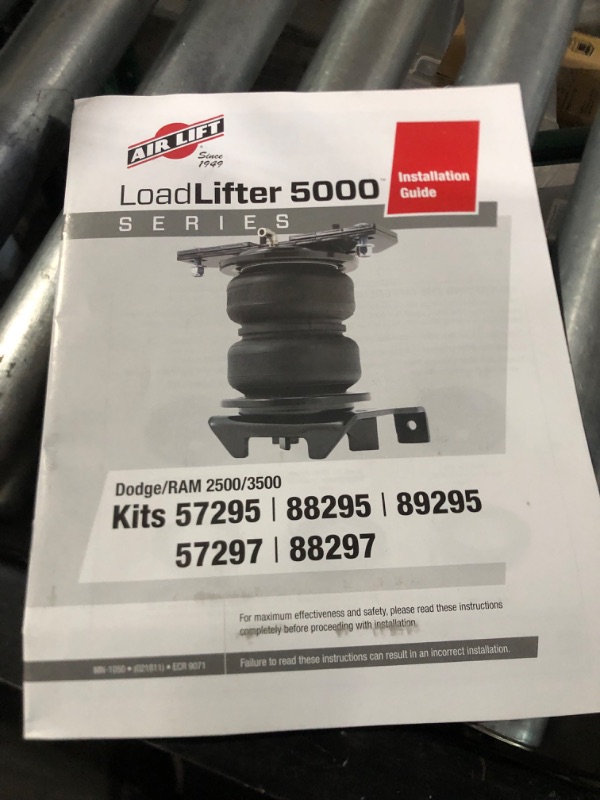 Photo 4 of Air Lift 57295 LoadLifter 5000 Air Suspension Kit