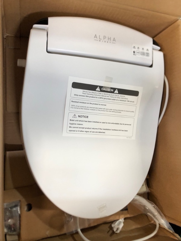 Photo 2 of TOTO SW3083#01 WASHLET C5 Round Electronic Bidet Toilet Seat