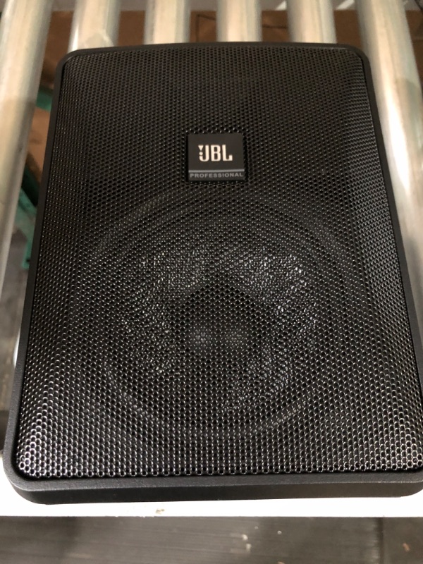 Photo 3 of JBL Professional Control 25-1 Compact Indoor/Outdoor Background/Foreground Speaker, Black, Sold as Pair Black 200-Watt With Multi-Tap Transformer