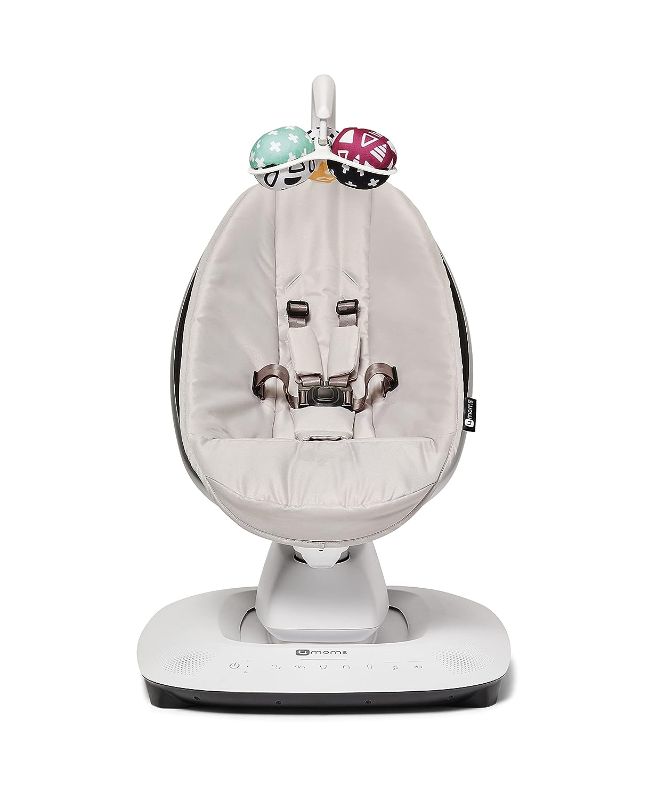 Photo 1 of **missing parts**4moms MamaRoo Multi-Motion Baby Swing, Bluetooth Enabled with 5 Unique Motions, Grey
