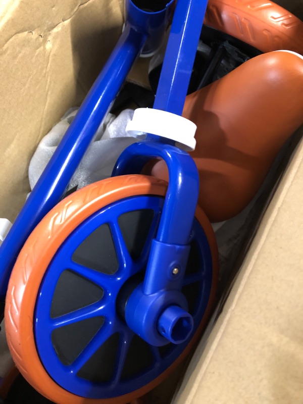 Photo 3 of BIKE WORK 4 in 1 Kids Tricycle for Toddlers Age 2-4, Toddler Tricycle with Removable Pedal