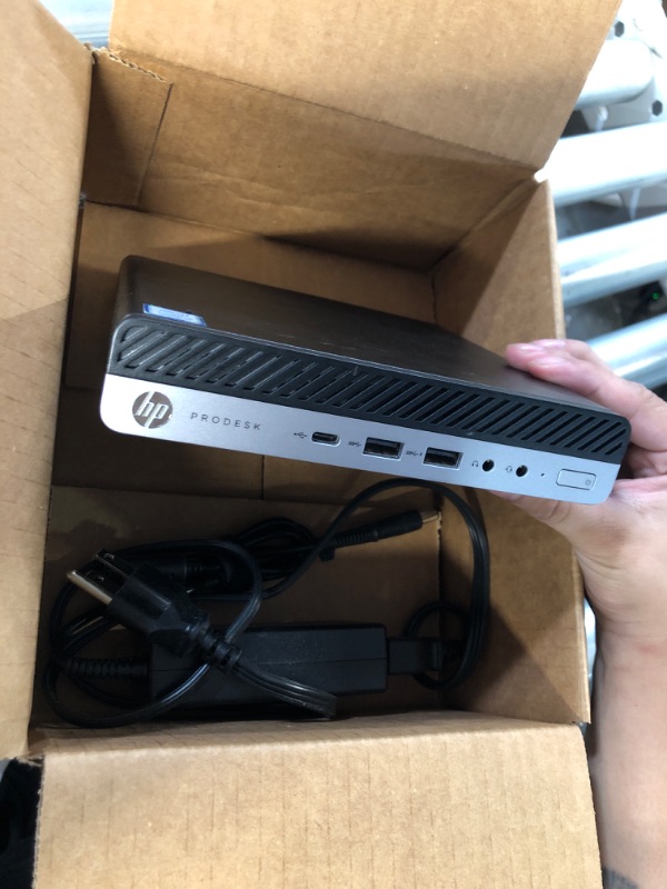 Photo 2 of HP ProDesk 600 G3 Mini PC Desktop Intel Core i5-6500T (Quad Core) 16GB RAM 256GB PCIe Solid State Drive USB-C Windows 10 Professional (Renewed) 600G3 Quad Core W10