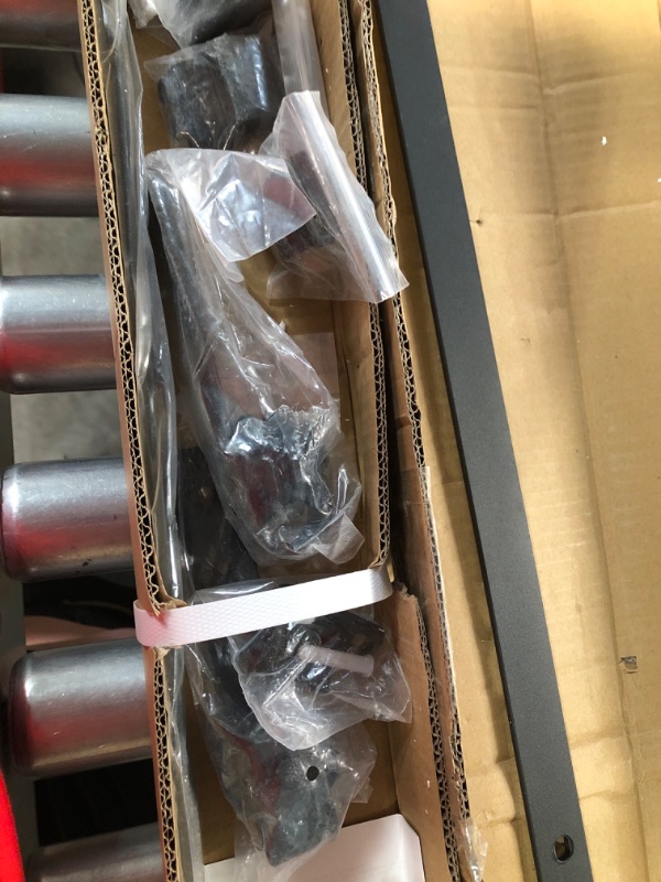 Photo 1 of Bronco Hardware 4FT Super Mini Single Track Bypass Sliding Barn Door Hardware Kit