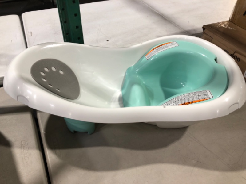 Photo 3 of Fisher-Price 4-in-1 Sling 'n Seat Bath Tub, Climbing Leaves, Baby to Toddler Convertible Tub with Seat and Toys [Amazon Exclusive]