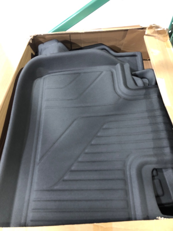 Photo 2 of Fjinfly Tesla Model Y Floor Mat 2023 2022 2021 All Weather Tesla Y -4pc