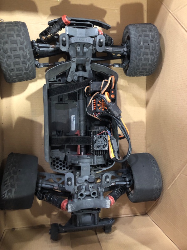 Photo 5 of ARRMA RC Truck 1/10 VORTEKS 4X4 3S BLX Stadium Truck RTR (Batteries and Charger Not Included), Red, ARA4305V3T1