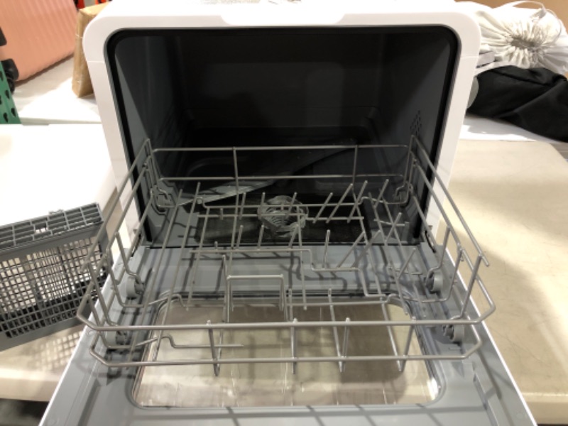 Photo 9 of *FOR PARTS ONLY* Countertop Dishwasher, Portable Dishwasher with 6L Water Tank & 6 Programs, with water tank